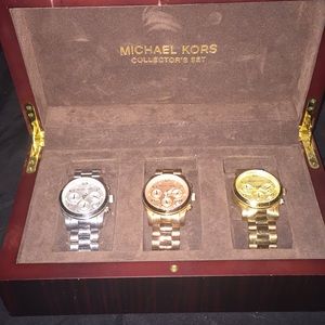Michael Kors Men’s Watch Set!! Rare Gift!